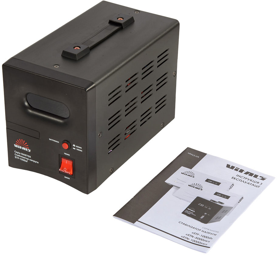 Стабілізатор напруги Vitals Master STF-1000sf ціна 3599 грн - фотографія 2