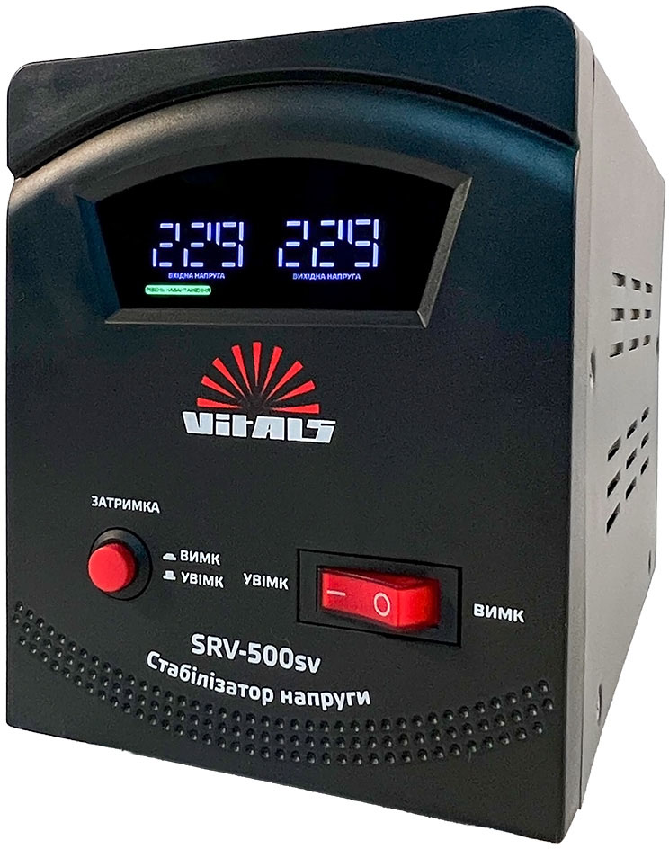 Стабілізатор напруги Vitals SRV-500sv відгуки - зображення 5