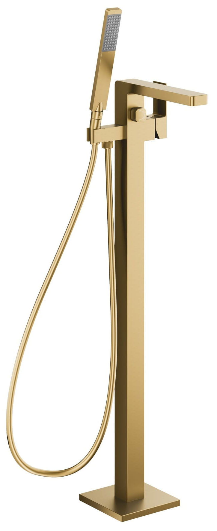 Смеситель для ванны KFA Armatura Logon PVD Brushed Light Gold 5135-510-39