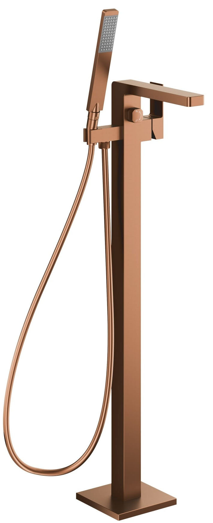Смеситель для ванны KFA Armatura Logon PVD Brushed Rose Gold 5135-510-34
