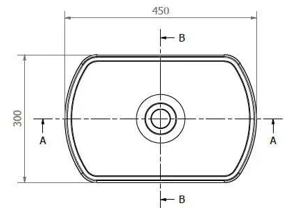 Axis Group Maun 45 (11B.MN000.99A.0000B) Габаритные размеры