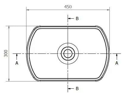 Axis Group Maun 45 (11B.MN000.12A.0000B) Габаритные размеры