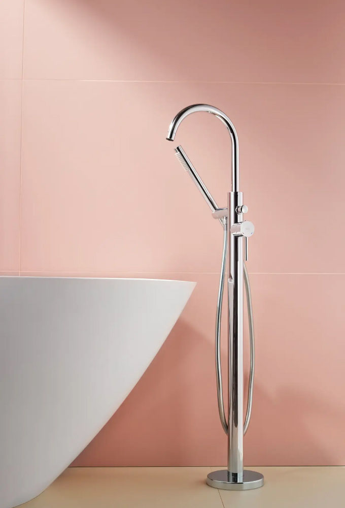 Змішувач для ванни KFA Armatura Moza Chrome 5035-510-00 ціна 38265 грн - фотографія 2