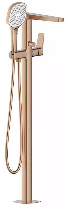 Змішувач для ванни KFA Armatura Malaga PVD Brushed Rose Gold 4525-510-34