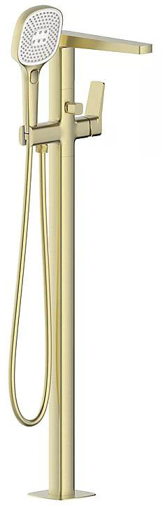 Смеситель для ванны KFA Armatura Malaga PVD Brushed Light Gold 4525-510-31