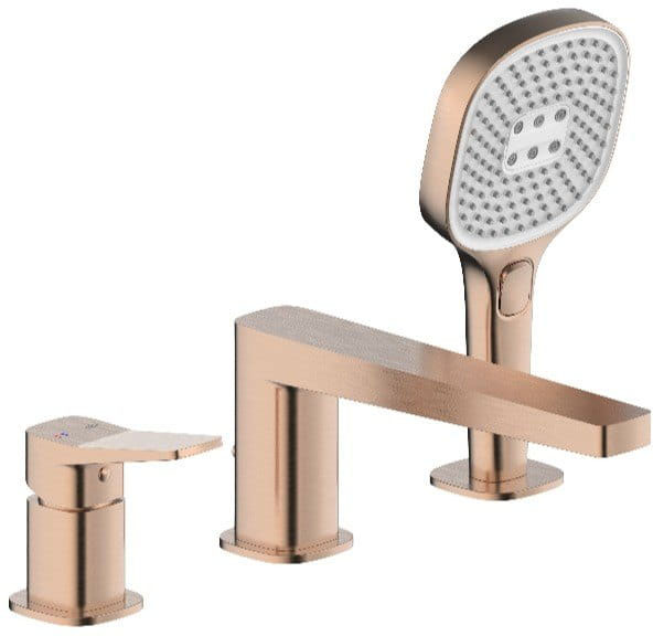 Смеситель для ванны KFA Armatura Malaga PVD Brushed Rose Gold 4525-210-34