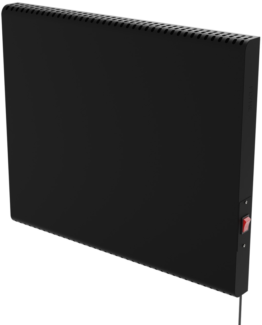 Металева панель опалення Flyme Basic M400, чорна (F-MB400B)