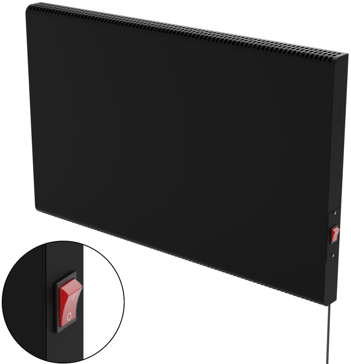в продажу Металева панель опалення Flyme Basic M600, чорна (F-MB600B) - фото 3