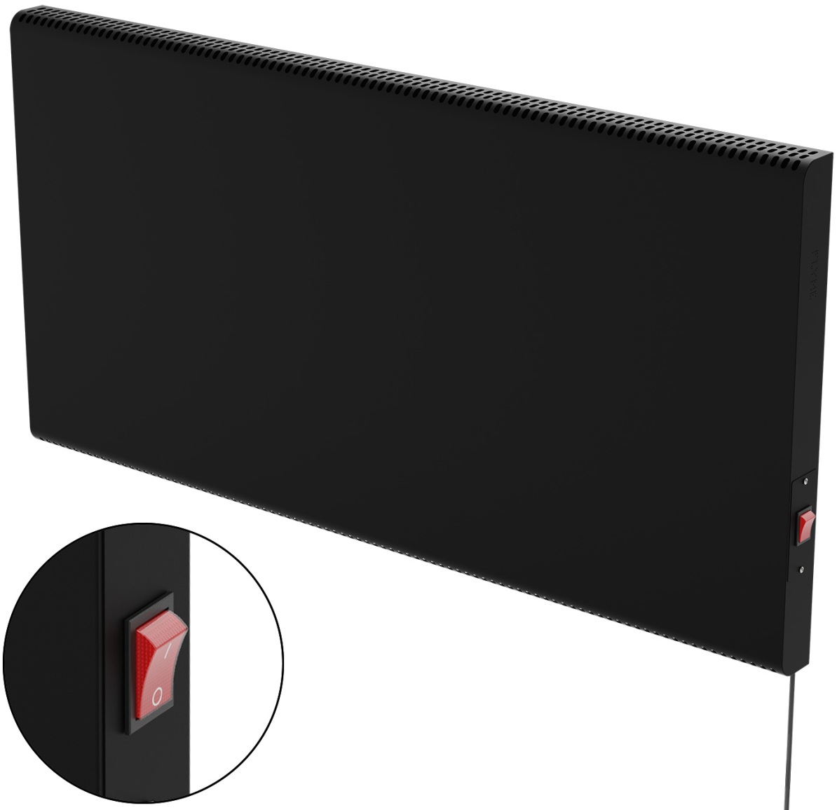 в продажу Металева панель опалення Flyme Basic M800, чорна (F-MB800B) - фото 3