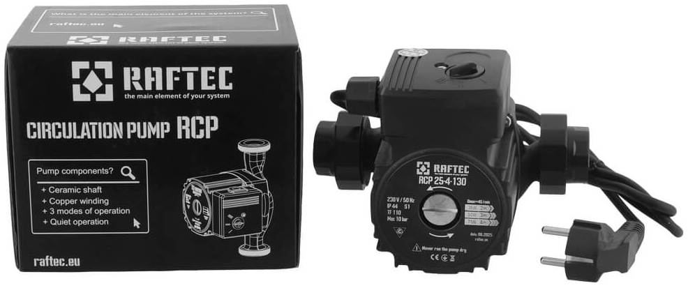 Циркуляционный насос Raftec RCP 25-40/130 отзывы - изображения 5