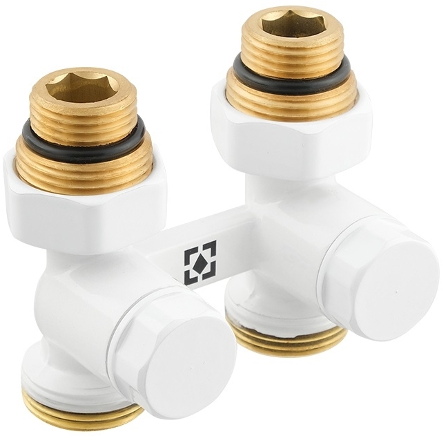 Комплект кранов с термоголовкой Raftec White (DSHU11-W) цена 0 грн - фотография 2