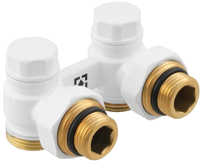 Комплект кранов с термоголовкой Raftec White (DAHU11-W) цена 0 грн - фотография 2