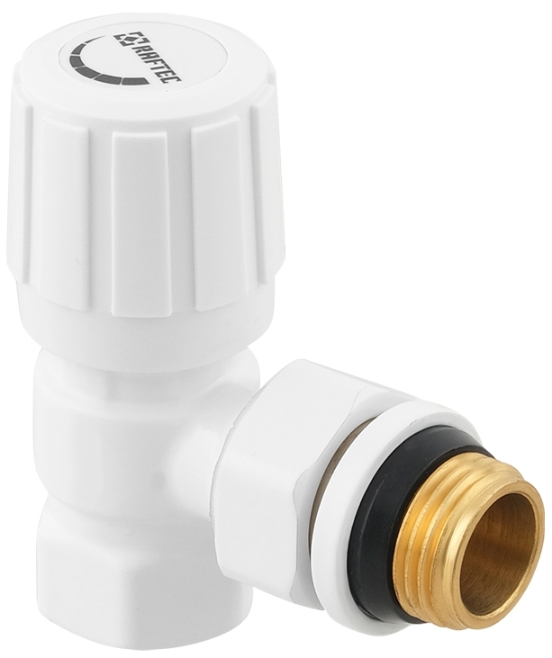 Клапан с ручной регулировкой Raftec 1/2"x1/2" White (DVRK11-W) цена 0 грн - фотография 2
