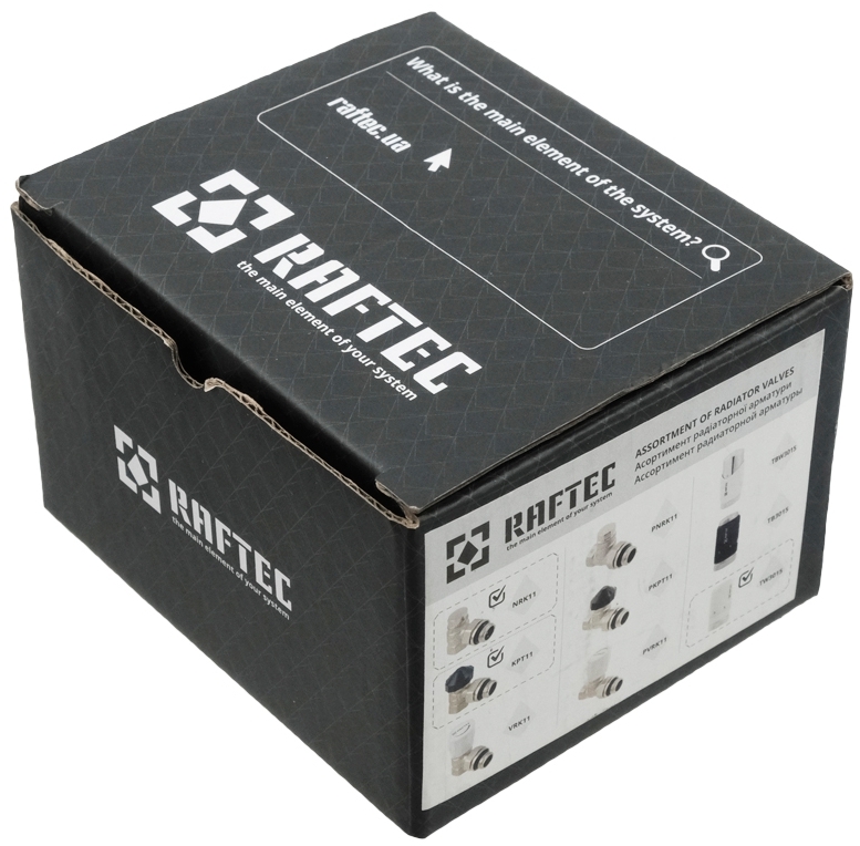 Комплект термостатических клапанов Raftec 1/2" (KNT 11) обзор - фото 8