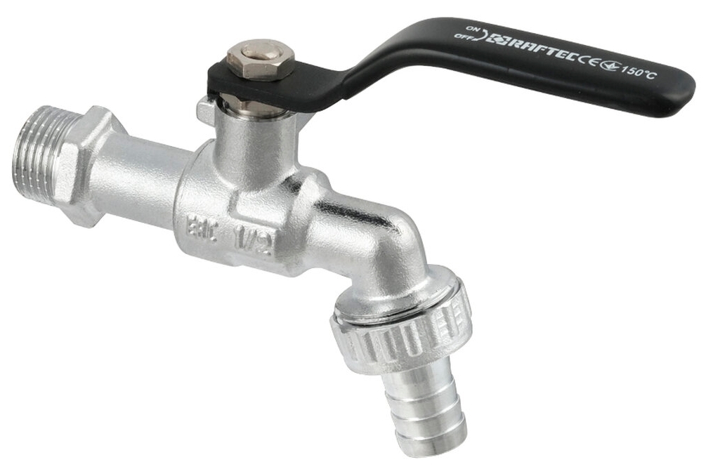 Кран шаровый Raftec 1/2 " (KP01)
