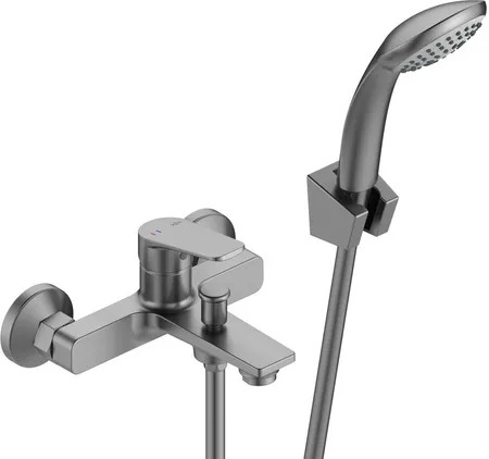 Змішувач для ванни KFA Armatura Luna New PVD Gun Metal Grey 4334-510-61