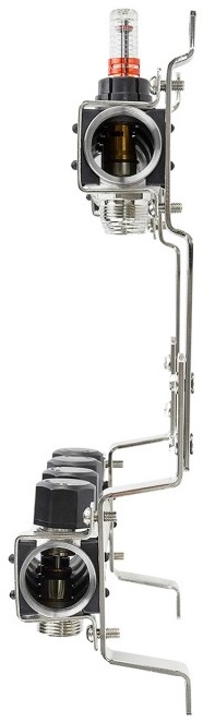 Распределительный коллектор Raftec Steel 1"x6 (RC03-06) цена 6408 грн - фотография 2