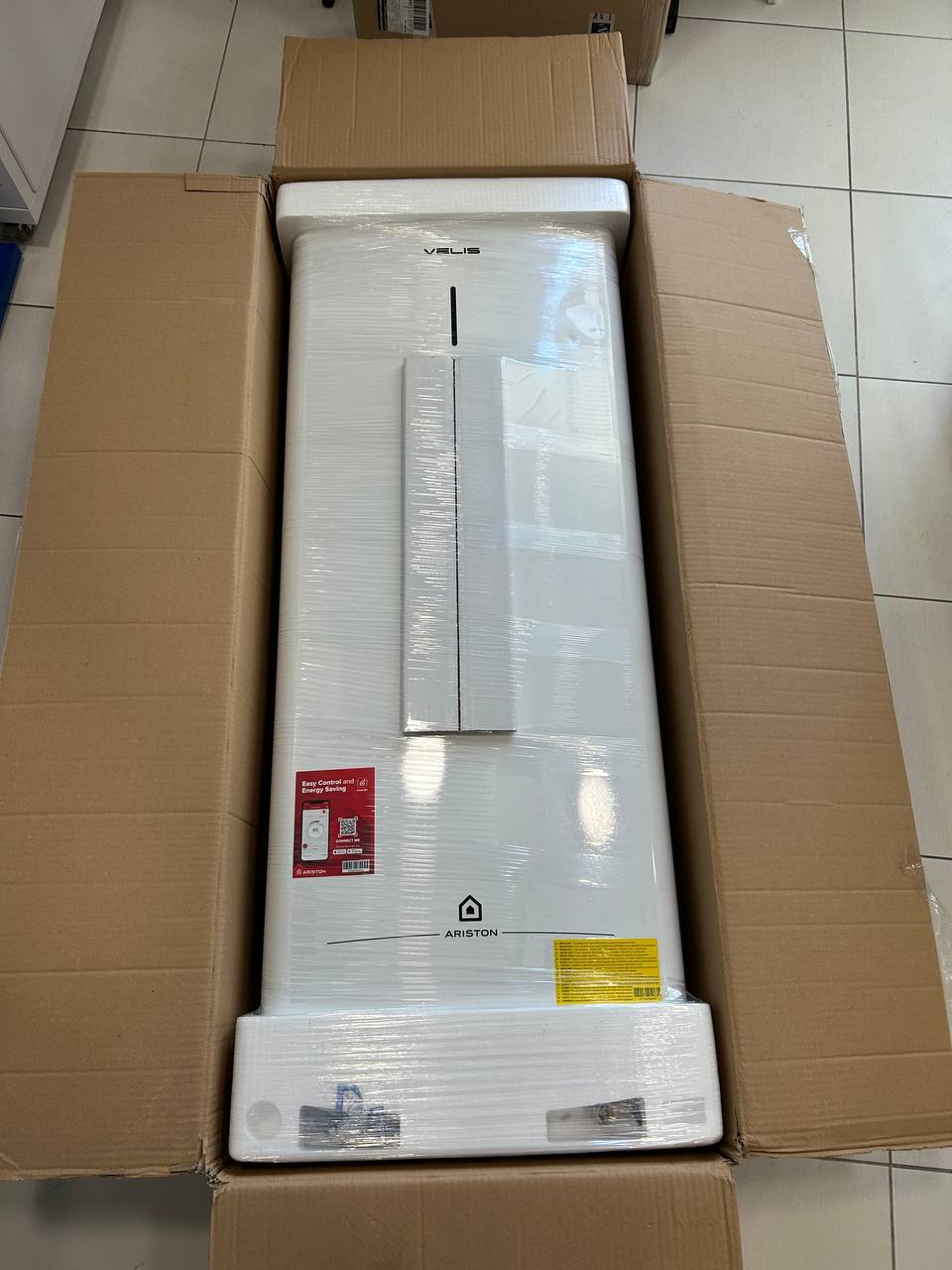 Бойлер Ariston VELIS PRO DRY WIFI 100 EU (3100910) Уценка цена 17010 грн - фотография 2