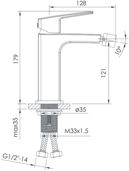 Imprese Grafiky ZMK172415031 Габаритні розміри