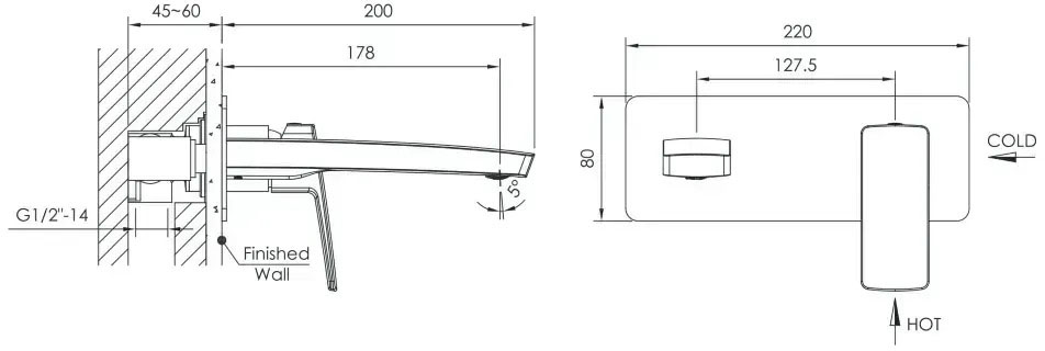 Imprese Grafiky ZMK1724150353 Габаритные размеры