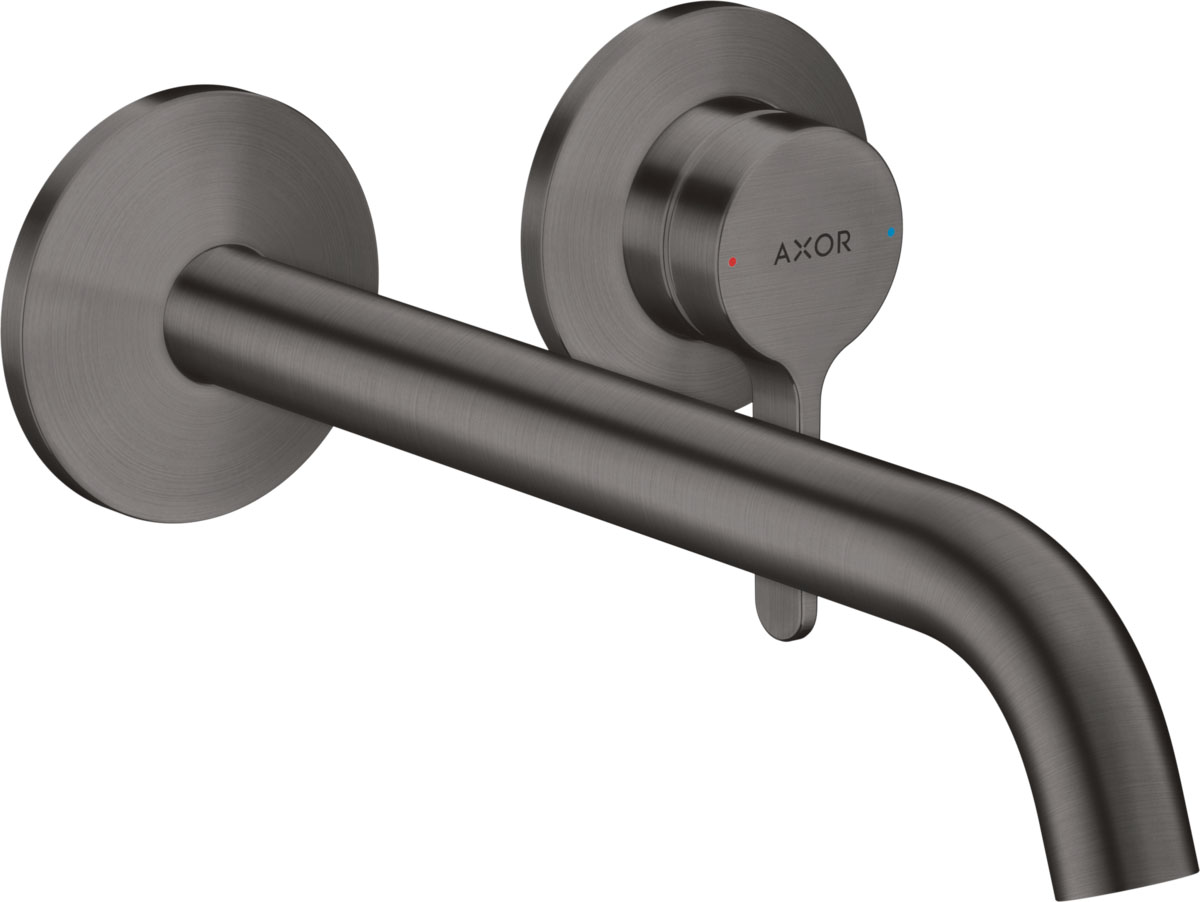 Скрытая часть смесителя Axor One 220 Brushed Black Chrome 48120340