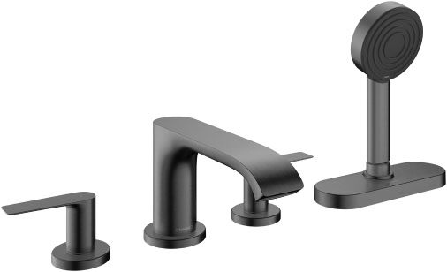 Смеситель для ванны Hansgrohe Vivenis Brushed Black Chrome 75444340