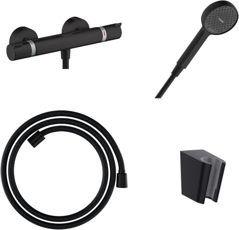 Змішувач для душу Hansgrohe Ecostat Comfort 13116670U (13116670+28331670+28260670+28033670)