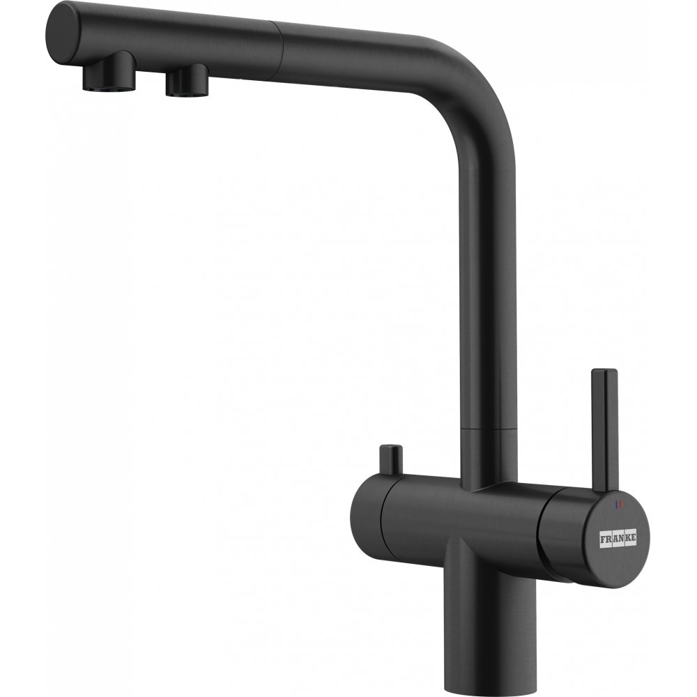 Franke Atlas Neo Clear Water Pull Out Черный (120.0758.156)