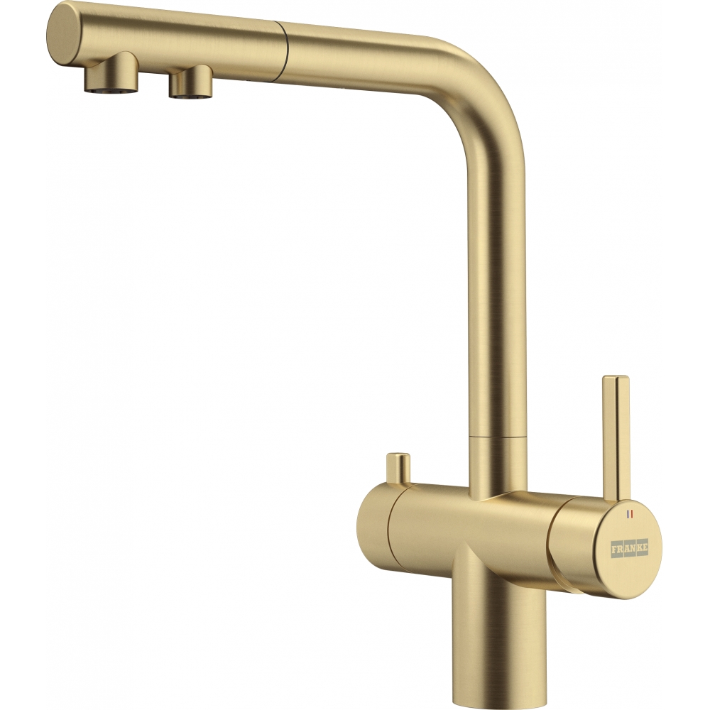 Franke Atlas Neo Clear Water Pull Out Золотой (120.0758.157)