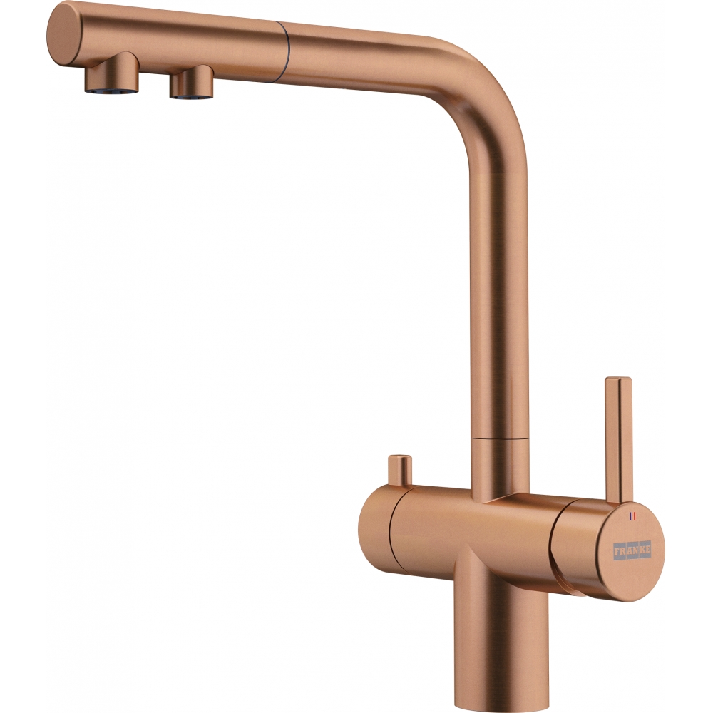 Franke Atlas Neo Clear Water Pull Out Медь (120.0758.158)