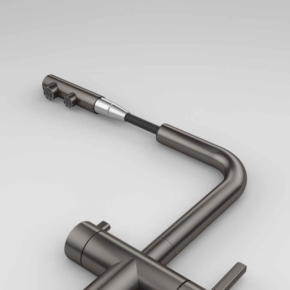Смеситель для кухни Franke Atlas Neo Clear Water Pull Out Антрацит (120.0758.159) отзывы - изображения 5