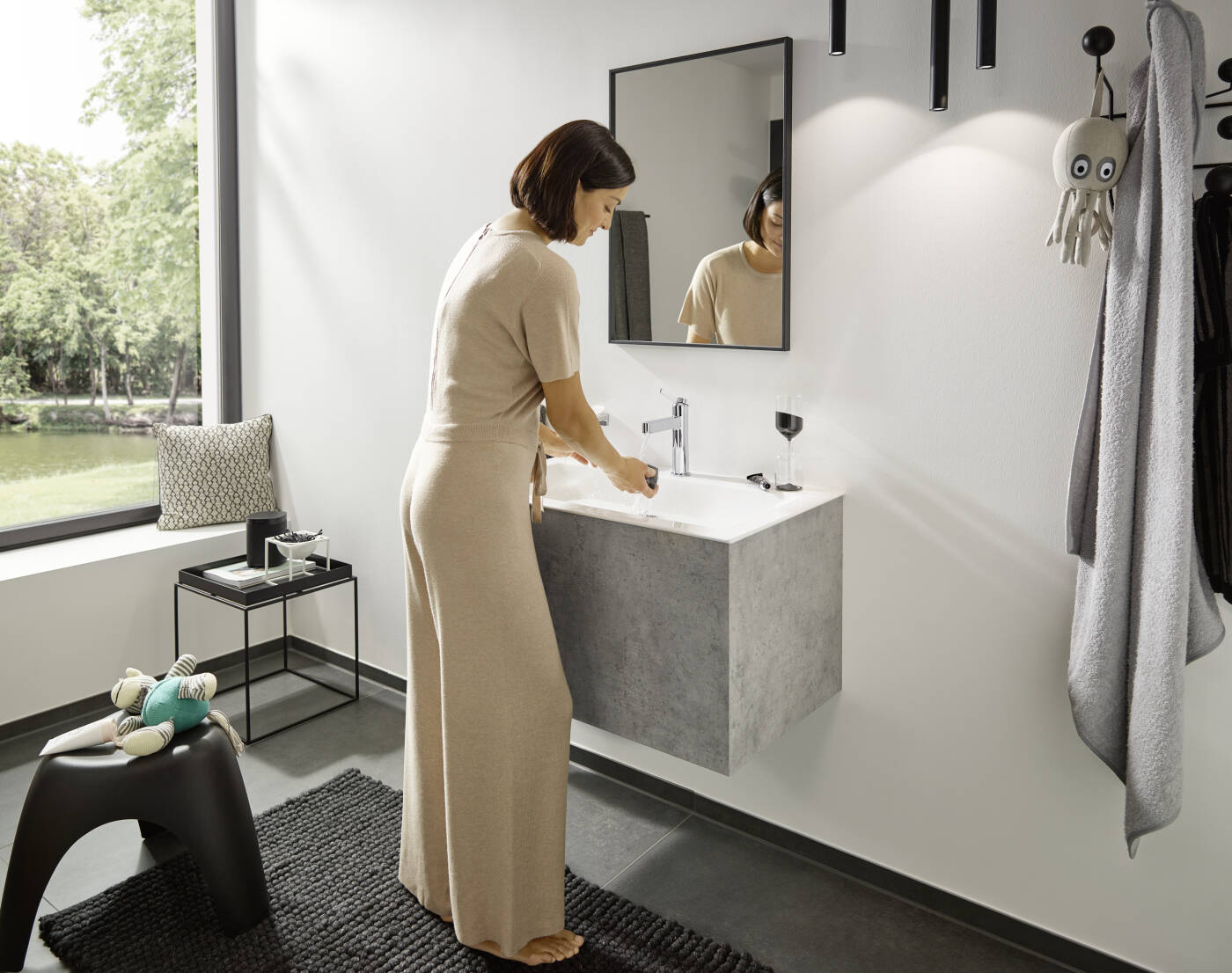в продаже Смеситель для умывальника Hansgrohe Finoris 76024000 - фото 3