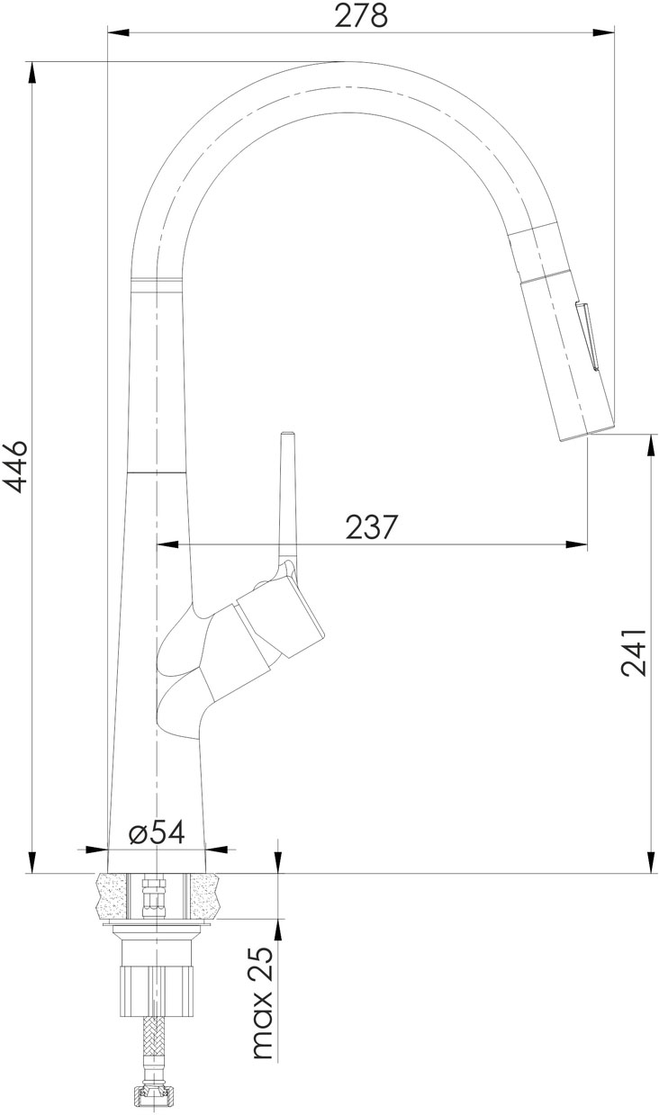Imprese Praha f03405501AC Габаритные размеры