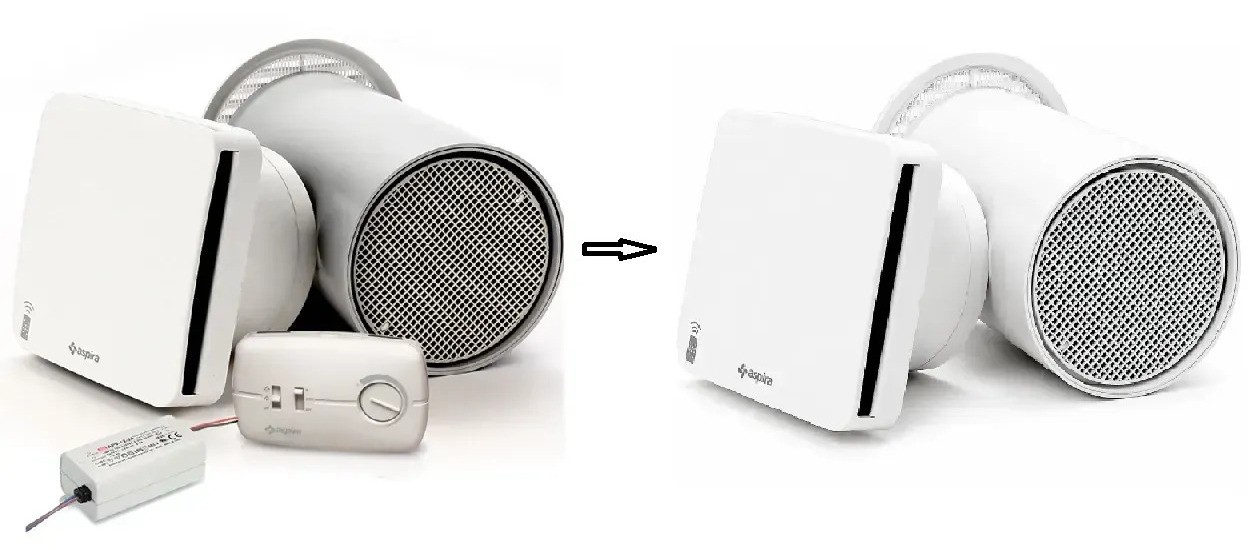Aspira Ecocomfort 160 + Ecocomfort SAT 160 (AP19980/AP19979)