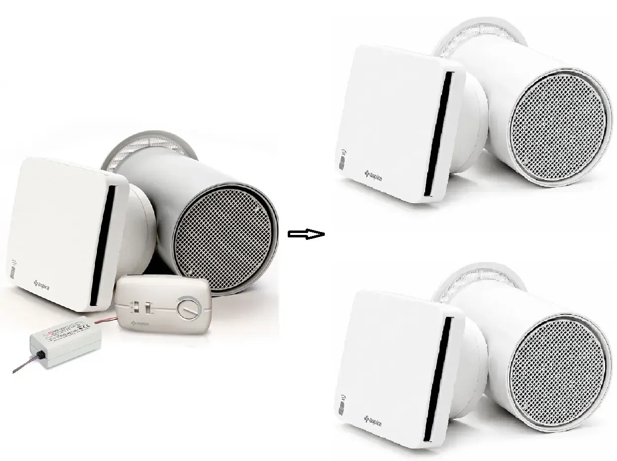 Aspira Ecocomfort 160 + Ecocomfort SAT 160x2