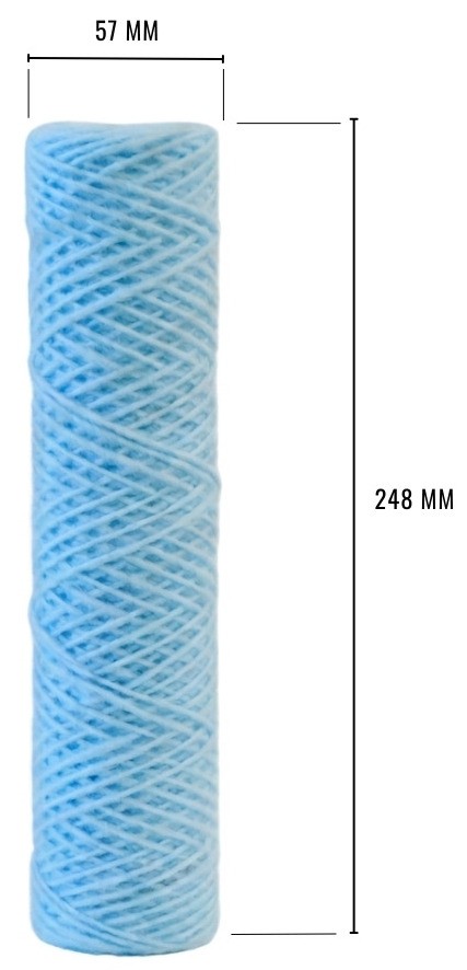 International Drops Amethyst AB 9 3/4" 20 мкм Габаритные размеры