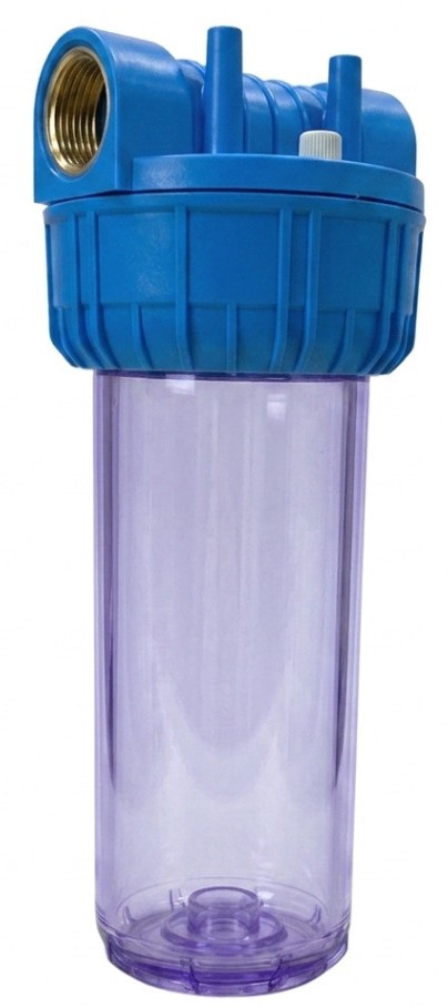 Корпус фильтра International Drops из 3 частей 9 3/4" для холодной воды 1" (DR09STRB4PK001NN) цена 1143 грн - фотография 2