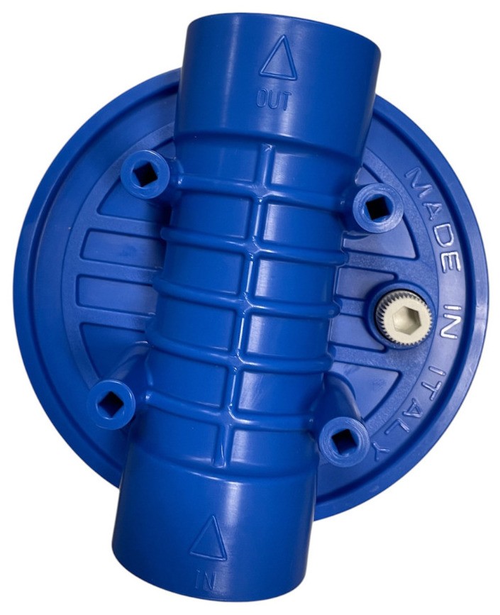 Корпус фильтра International Drops из 3 частей 9 3/4" для холодной воды 1" (DR09STRB4PK001NN) отзывы - изображения 5
