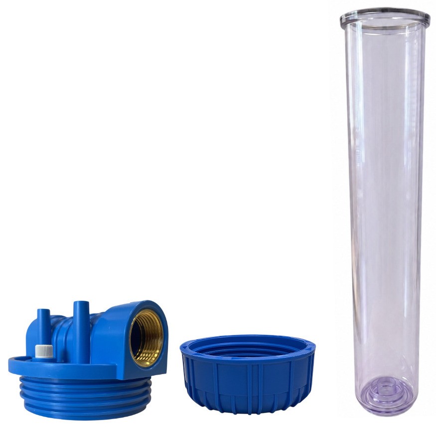 в продаже Корпус фильтра International Drops из 3 частей 20" для холодной воды 1" - фото 3