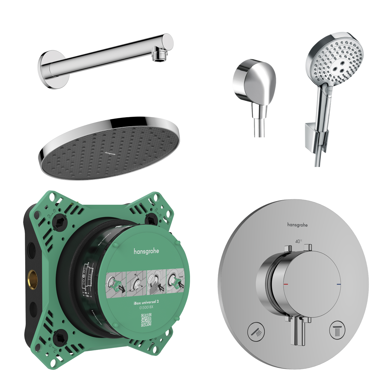 Душевая система Hansgrohe Comfort S 1012027U
