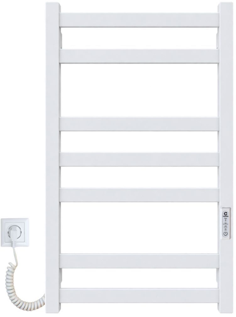 Полотенцесушитель Carino Cube 790x490 White Matte (C7949FWM) цена 6137 грн - фотография 2