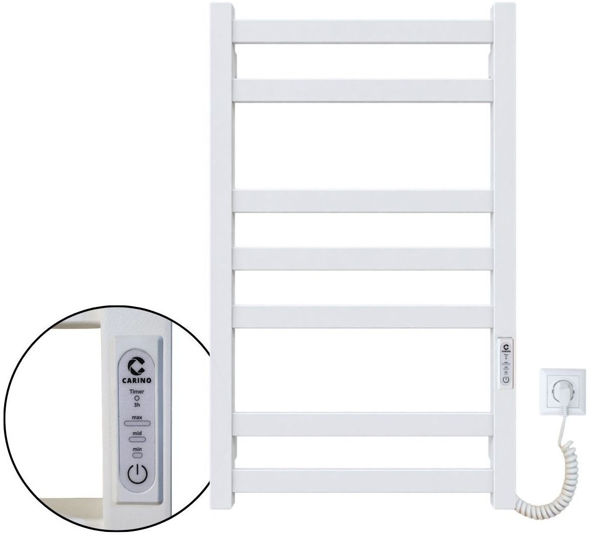 Полотенцесушитель Carino Cube 790x490 White Matte (C7949FWM)
