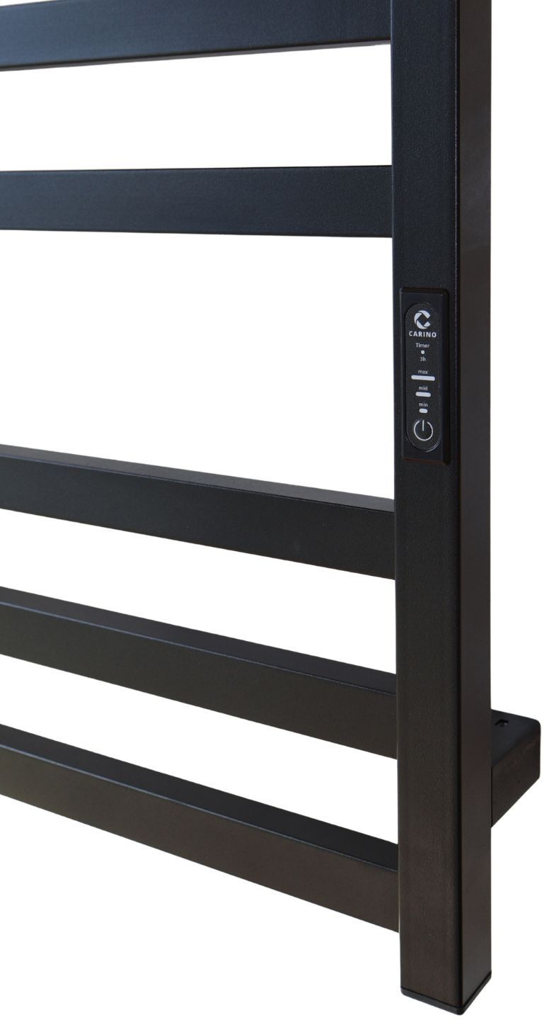 Полотенцесушитель Carino Cube 1000x490 Black Matte (C1049FBM) отзывы - изображения 5