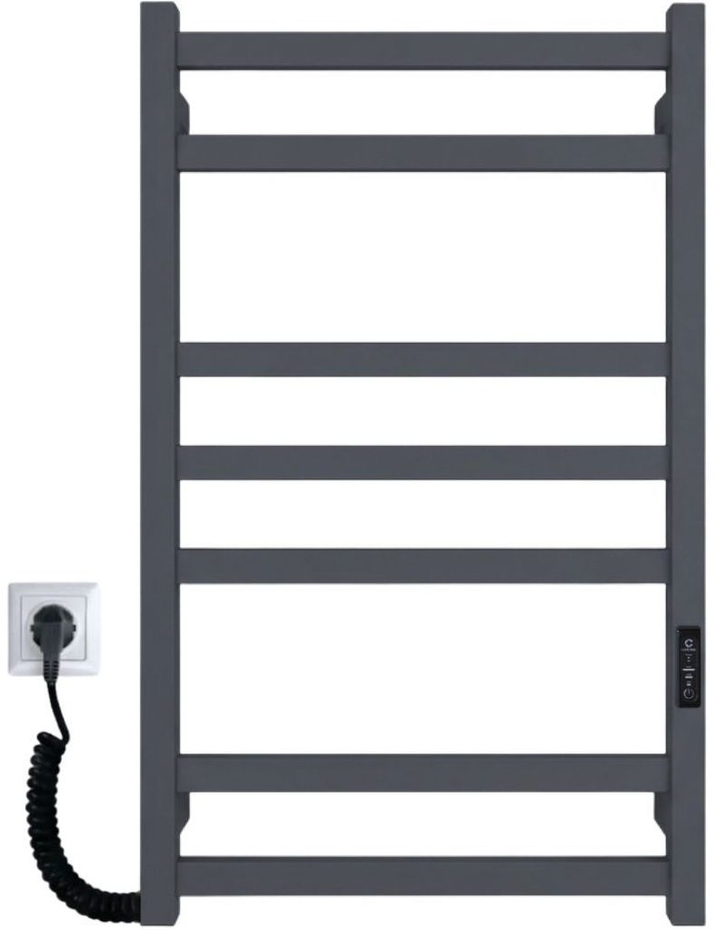 Полотенцесушитель Carino Cube 790x490 Anthracite Gray (C7949FGAM) цена 6137 грн - фотография 2