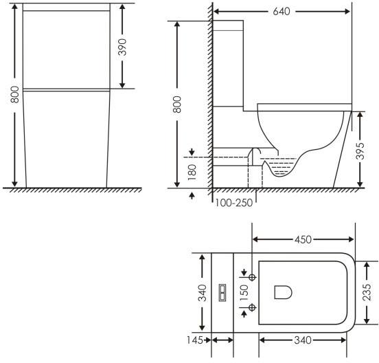 Imprese Skala с06506000 Габаритные размеры