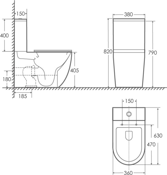 Imprese Svetly c06205203 Габаритные размеры