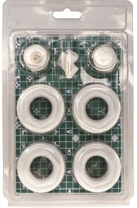 Цена комплект футорок KFA Armatura для радиатора 1"x1/2" (878-200-44) в Киеве
