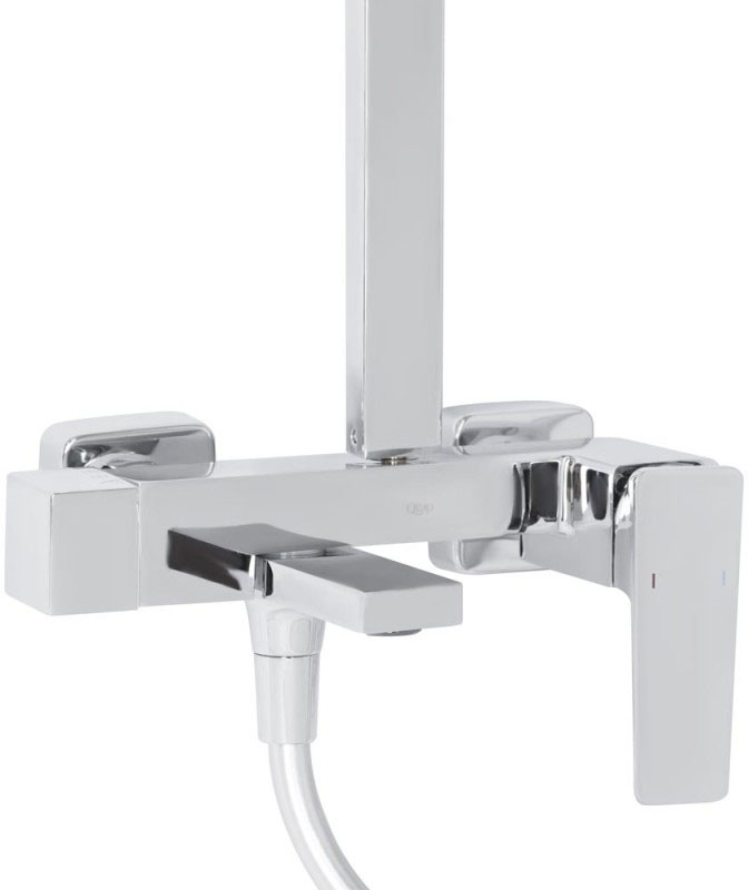 Душевая система Q-Tap Gemini QT51103KNC Chrome цена 12330 грн - фотография 2