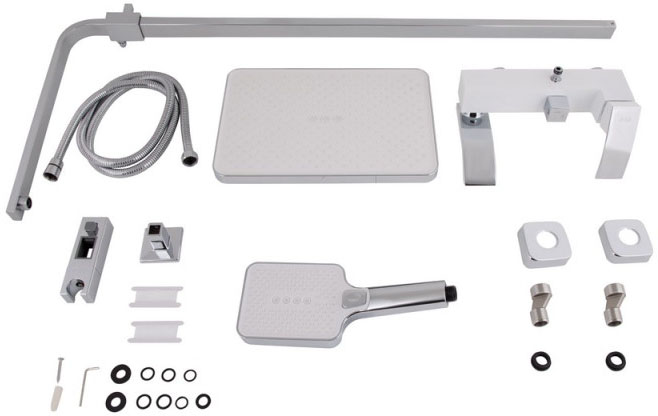 Душевая система Q-Tap Swan Cascada QTSWA111CRW45570 Chrome/White обзор - фото 8