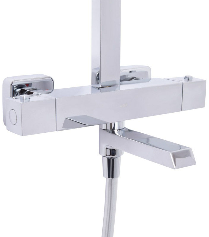 Душевая система Q-Tap Sloup QTSLO51103OC48217 Chrome цена 13252 грн - фотография 2